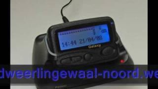 BrandweerlingewaalNoord  Pager Galaxy piep geluid [upl. by Stretch]