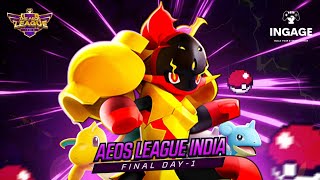 AEOS League India  Final Phase Day 1 Ft SpartanTano lobolife3693 huskystar77 ravage317 [upl. by Seni300]