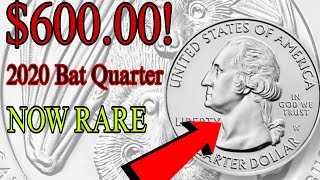 2020 Bat Quarter Coin Value Errors List “D” “S” “W” amp “P” Mint Mark Worth COINS WORTH MONWY [upl. by Natam640]