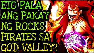 ROCKS PIRATES BAKIT NASA GOD VALLEY CHAPTER 1096  One Piece Tagalog Analysis [upl. by Lachman]