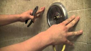 How to Repair a Moen Shower Faucet StepbyStep [upl. by Merth42]