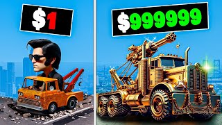 1 to 1000000 Tow Truck in GTA 5 [upl. by Anerys225]