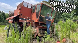 Tractor Rotting in a Field Will it Start [upl. by Yarled]