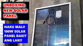 NEW SOLAR PANEL UNBOXING [upl. by Fiel]