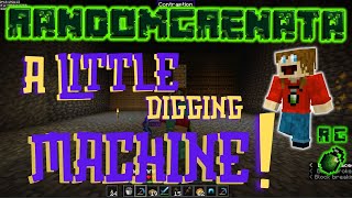 Tiny Digging Machines Minecraft Create Adventure [upl. by Marve674]