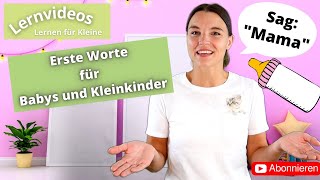 Lernen für Kleine mit Miss Josi  Lernvideos für Babys und Kleinkinder  Erste Worte  Folge 1 [upl. by Sammons]