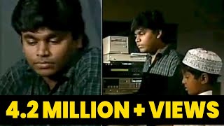 Unseen Videos of ARRahman Composing with GVPrakash  A R Rahman Song Recording Studio  IBC Tamil [upl. by Llerraj721]