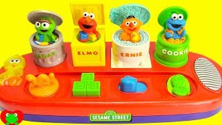 Kids Toy Videos Sesame Street Pop Up Surprises [upl. by Sindee]