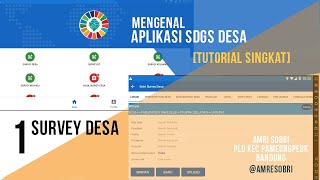 Tutorial Aplikasi SDGs Desa V18  ENTRY SURVEY DESA [upl. by Randal821]