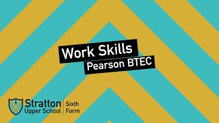 Workskills  Pearson BTEC [upl. by Oleusnoc]