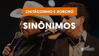 Sinônimos  Chitãozinho amp Xororó aula de violão  solo e licks  parte 1 [upl. by Yduj400]