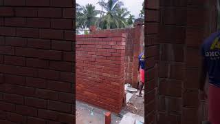 Modern Brick Wall Design front House shorts [upl. by Schnapp16]