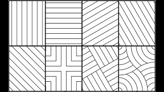 LINE EXERCISES USING DRAWING INSTRUMENTS [upl. by Hsot921]