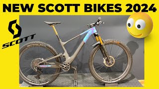 New SCOTT Bikes 2024 Spark Nino Shurter Endorphin Lumen Addict Foil   Eurobike 2023 4K [upl. by Maleeny]