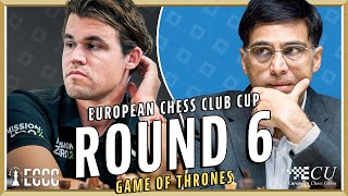 European Chess Club Cup 2023  Round 6 [upl. by Danie]