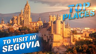 Segovia Spain beautiful towns Top things to visit 4K 50p [upl. by Loesceke398]