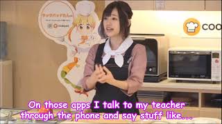 Eng Sub Takahashi Rie Learning English [upl. by Fredelia]