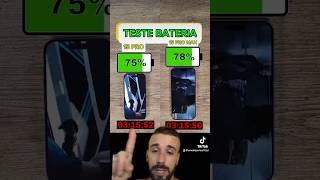 Teste de bateria IPhone 15 VS iphone 15 Pro Max Qual Dura Mais iphone shorts [upl. by Kieran]