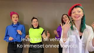 TUULETAR  Ievan polkka w lyrics [upl. by Milli]