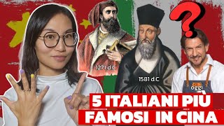 Chi sono i 5 italiani più famosi in Cina  Da Marco Polo ad Andrea Lattuada [upl. by Artnoed]