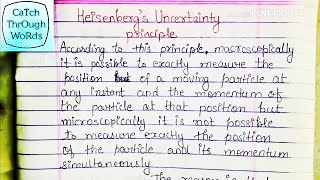 Heisenbergs Uncertainty Principle  BSCMSC PHYSICS  explained in hindi  Derivation amp Question [upl. by Hardwick500]