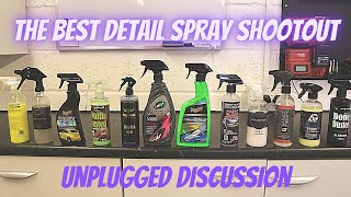 The Best Quick Detail Spray Shootout  Product by Product [upl. by Araldo212]