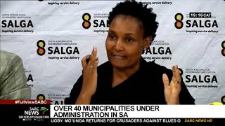 SALGA briefs media on parlous state of municipalities [upl. by Seavey177]