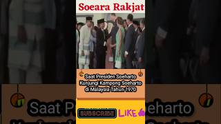 Saat quotKampong Soehartoquot di Malaysia dikunjungi Presiden Soeharto Tahun 1970shorts soeharto [upl. by Ocirderf187]