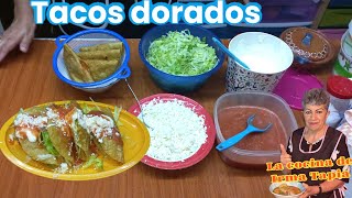 No sabes que hacer de comer hoy prepara estos tacos mínimo una vez a la semana [upl. by Mieka]