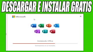 Cómo descargar e instalar Microsoft Word Office gratis español [upl. by Hilaire]