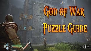 God Of War Veithurgard Door Puzzle [upl. by Mckenzie]