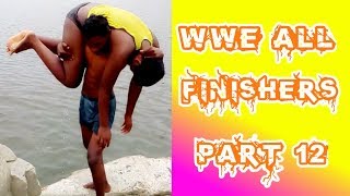 wwe all finishers part 12 [upl. by Shreeves558]