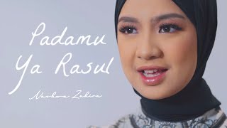 NASHWA ZAHIRA  PADAMU YA RASUL OFFICIAL LYRIC VIDEO [upl. by Aylmer410]