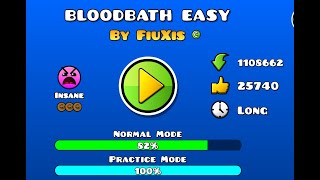 Geometry Dash Bloodbath 82 2 [upl. by Elyr]