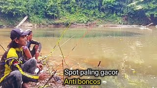 Mancing di spot andalan  Pas ikan lagi makanmakanya [upl. by Anikehs]