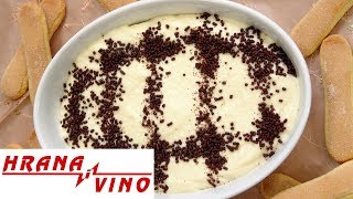 Tiramisu  Hrana i Vino SR [upl. by Blaze805]