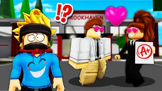 PRINCIPLE Has CRUSH On My DAD in Roblox Brookhaven RP [upl. by Aneev428]