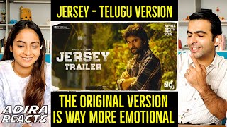 Jersey Telugu Trailer Reaction  Nani Jersey Trailer Reaction  Reaction By Foreigners [upl. by Albertina]