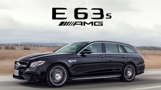 2018 MercedesAMG E63S Wagon Review  The Best Car in the World [upl. by Suoirred]