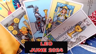 ❤️LEO♌quotOmgYOU LITERALLY have NO IDEA WHO and WHAT is COMING TOWARDS YOUquot JUNE 2024 [upl. by Hailee]