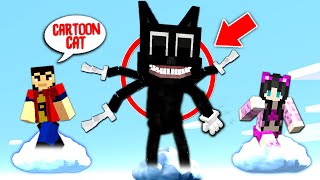 CARTOON CAT ne PRINDE din TOATE PARTILE in MINECRAFT [upl. by Sheffie]