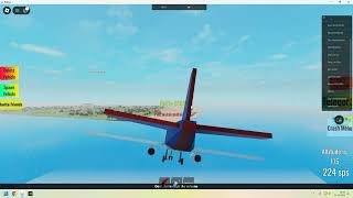 Roblox Plane Crash [upl. by Arenat]