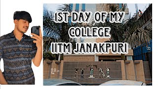 1st Day of my College  Orientation Day  IITM Janakpuri iitmjanakpuridelhi5630 [upl. by Adnahsor655]