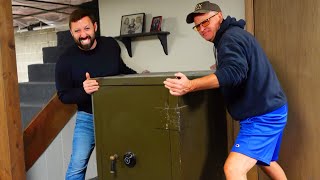 Psycho Dad and BigBrudda move a 700 lb Safe [upl. by Noiro]