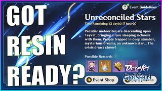 Unreconciled Stars Full Event Guide And Preview  Genshin Impact [upl. by Tri]