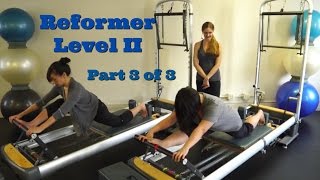 UpsideDown Pilates  Reformer Level II Part 3 of 3 [upl. by Immat]