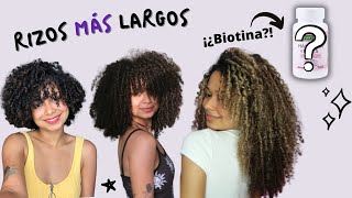 ¿Qué hago para hacer CRECER RÁPIDO mi CABELLO 😱 RIZOS MAS LARGOS con 5 TIPS 🌴 Diana P [upl. by Nahej]