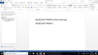 Bluecoat Proxy Online Training [upl. by Yesnek]