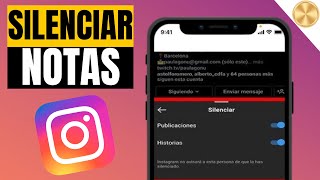 Como SILENCIAR NOTAS en INSTAGRAM  Tutorial Paso a Paso [upl. by Enomahs872]