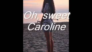 Sweet Caroline  Glee  Lyrics [upl. by Sami]